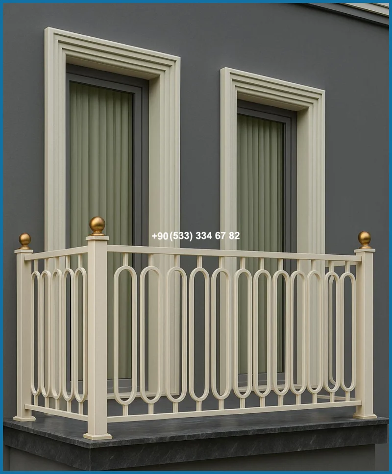 BALKON KORKULUK MODELLERİ-BALKON KORKULUK ÇEŞİTLERİ- FERFORJE BALKON KORKULUK