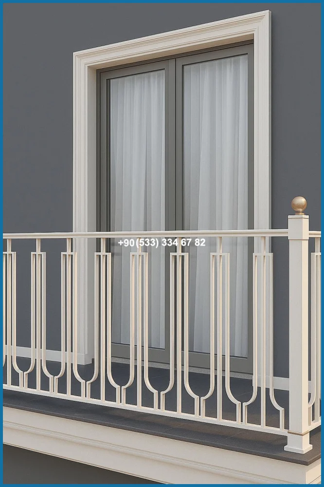 BALKON KORKULUK MODELLERİ-BALKON KORKULUK ÇEŞİTLERİ- FERFORJE BALKON KORKULUK