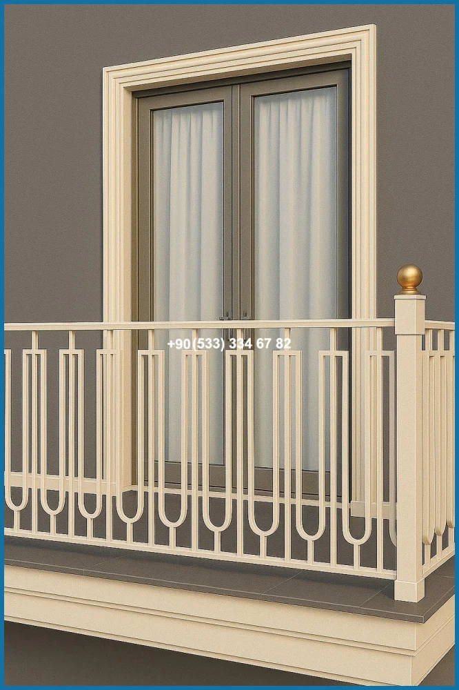 BALKON KORKULUK MODELLERİ-BALKON KORKULUK ÇEŞİTLERİ- FERFORJE BALKON KORKULUK