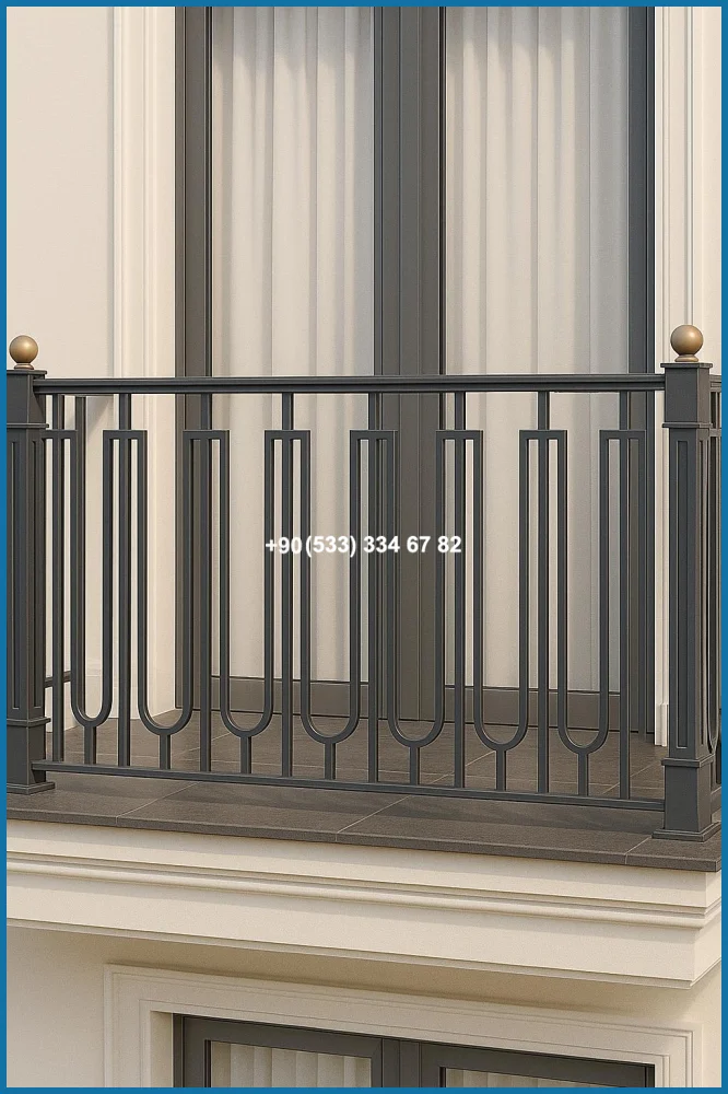 BALKON KORKULUK MODELLERİ-BALKON KORKULUK ÇEŞİTLERİ- FERFORJE BALKON KORKULUK