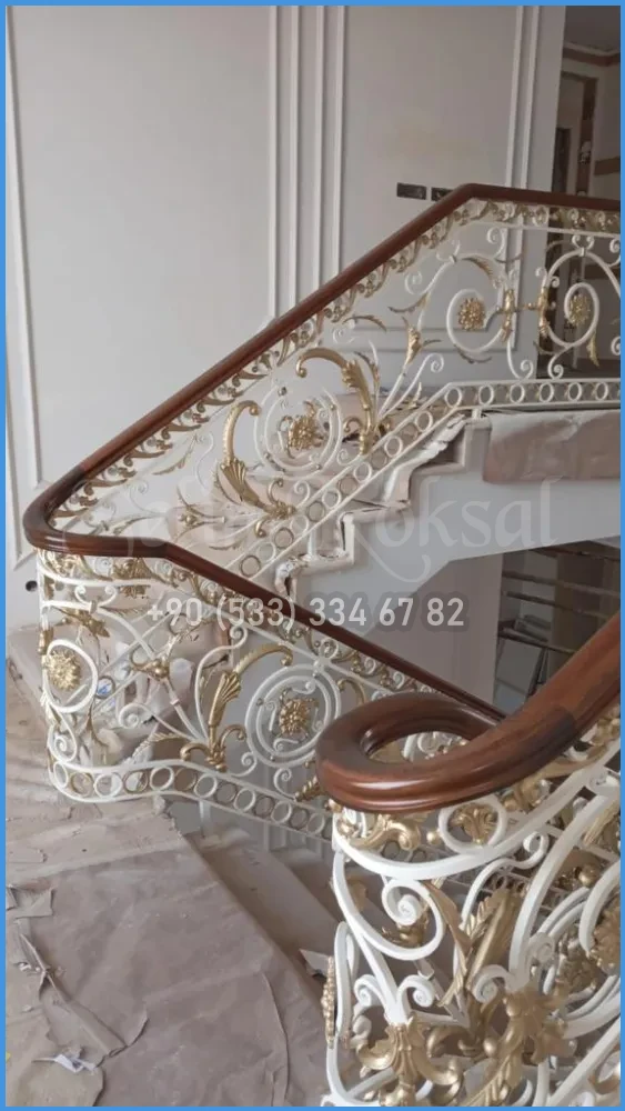 Desenli Merdiven Korkulukları - Merdiven Korkuluk Modeli