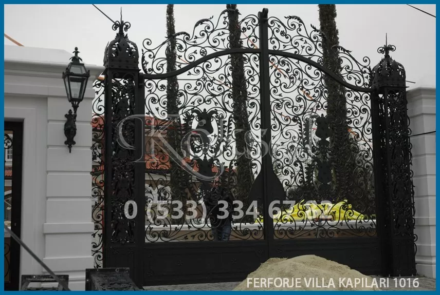 Ferforje Villa Kapıları 1016