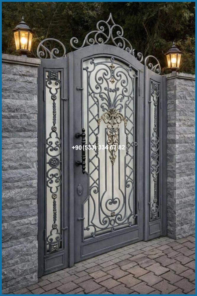 VİLLA KAPILARI-FERFORJE VİLLA KAPILAR-VİLLA GİRİŞ KAPILAR ure19441