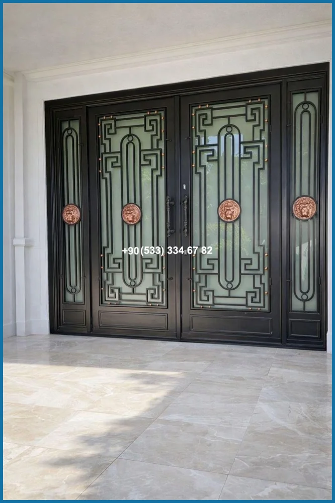 VİLLA KAPILARI-FERFORJE VİLLA KAPILAR-VİLLA GİRİŞ KAPILAR ure19446