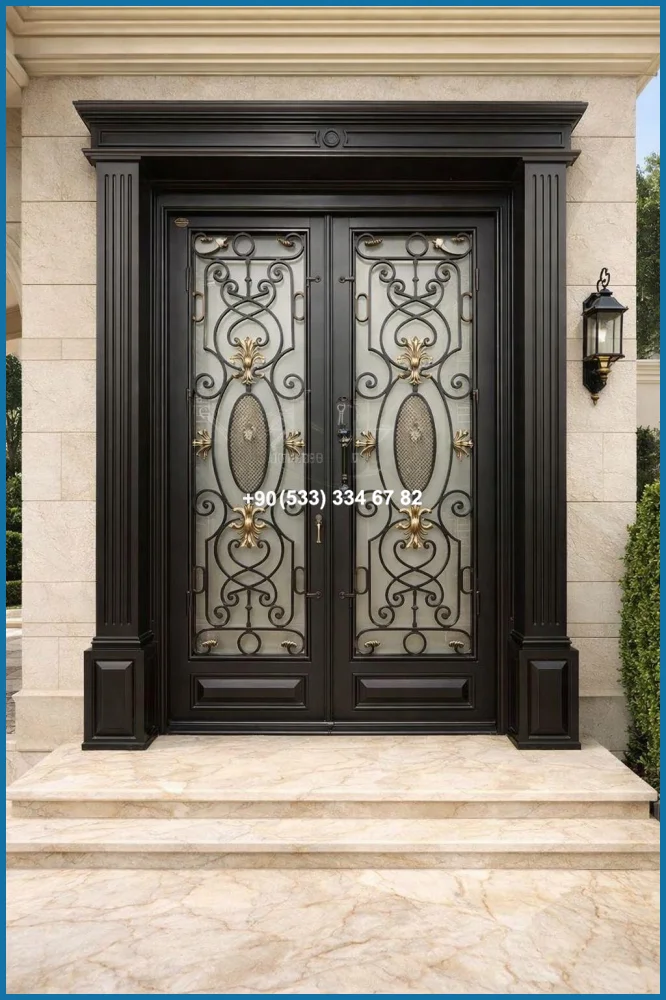 VİLLA KAPILARI-FERFORJE VİLLA KAPILAR-VİLLA GİRİŞ KAPILAR ure19447